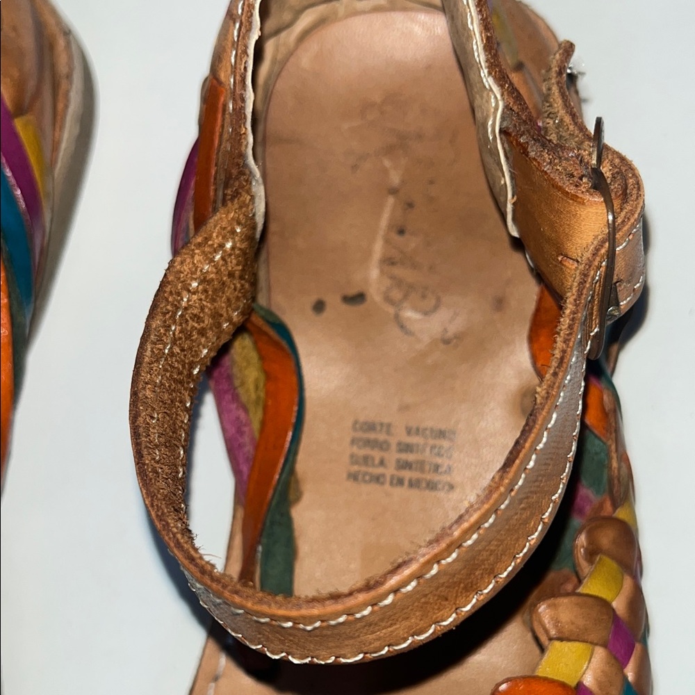 Mexican Colorful Sandals - Picture 5 of 6
